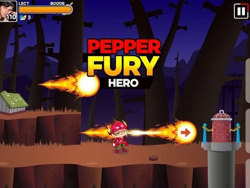 Pepper Fury Hero Game Screenshot